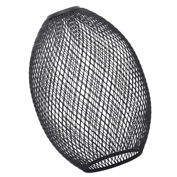 Flexible Maxbell Iron Wire Lampshade Lighting Fixtures Cover for Bedroom Kitchen Black Stylish