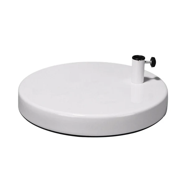 Sophisticated Maxbell Universal Metal Base for Table Lamp Adjustable Bottom Plate Desk Lamp Base White Flexible