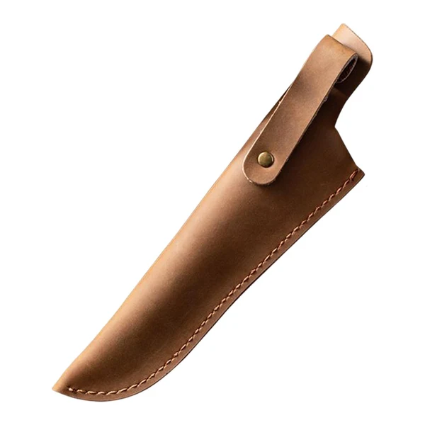 Refined Maxbell Universal Knife Sheath Durable PU Leather Foldable for Chef Knife B Convenient