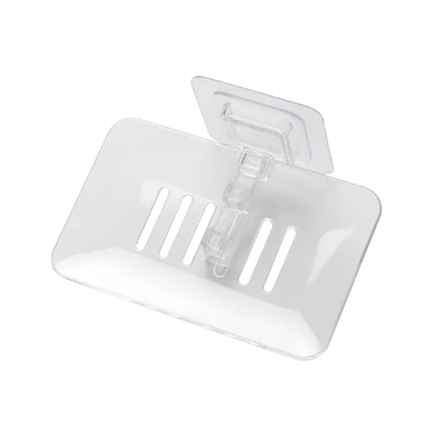 High-Performance Maxbell Shower Wall Soap Dish Holder Self Draining Soap Holder for Shower Bathroom white Easy-to-Use