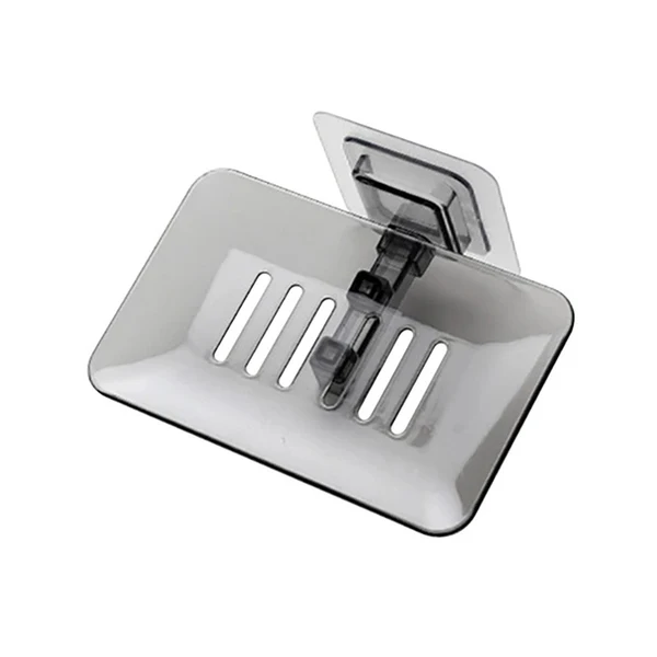 Practical Maxbell Shower Wall Soap Dish Holder Self Draining Soap Holder for Shower Bathroom black Top-Quality