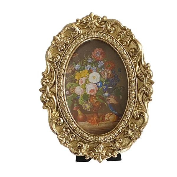 Lightweight Maxbell European Style Picture Display Frame Carved for Desk Decor Family Gift Superior