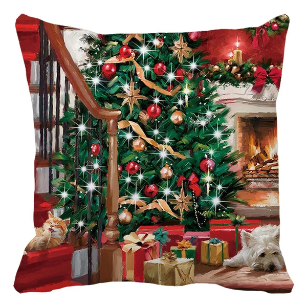World-Class Maxbell Christmas Throw Pillow Cover Pillow Case for Home Decor Xmas Tree Expertly Made