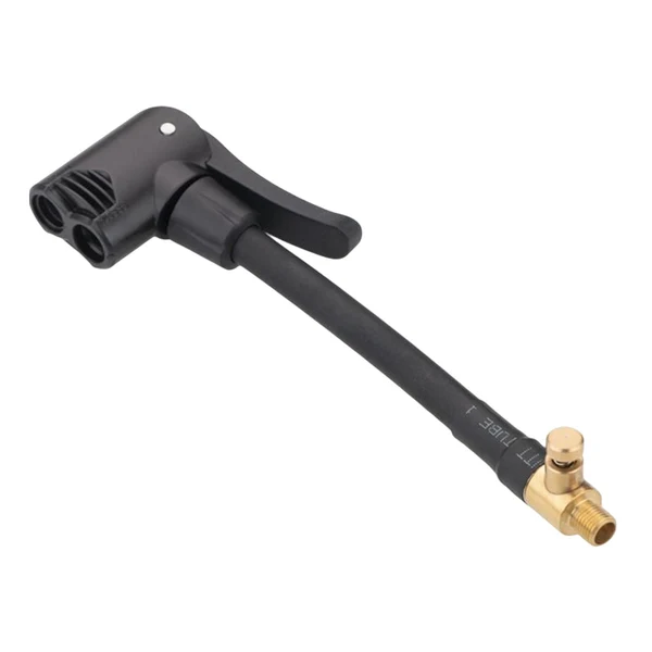 Carefully Designed Maxbell Car Tire Air Inflator Hose Dual Threads Connector Rust Proof with Locking 30CM Reusable