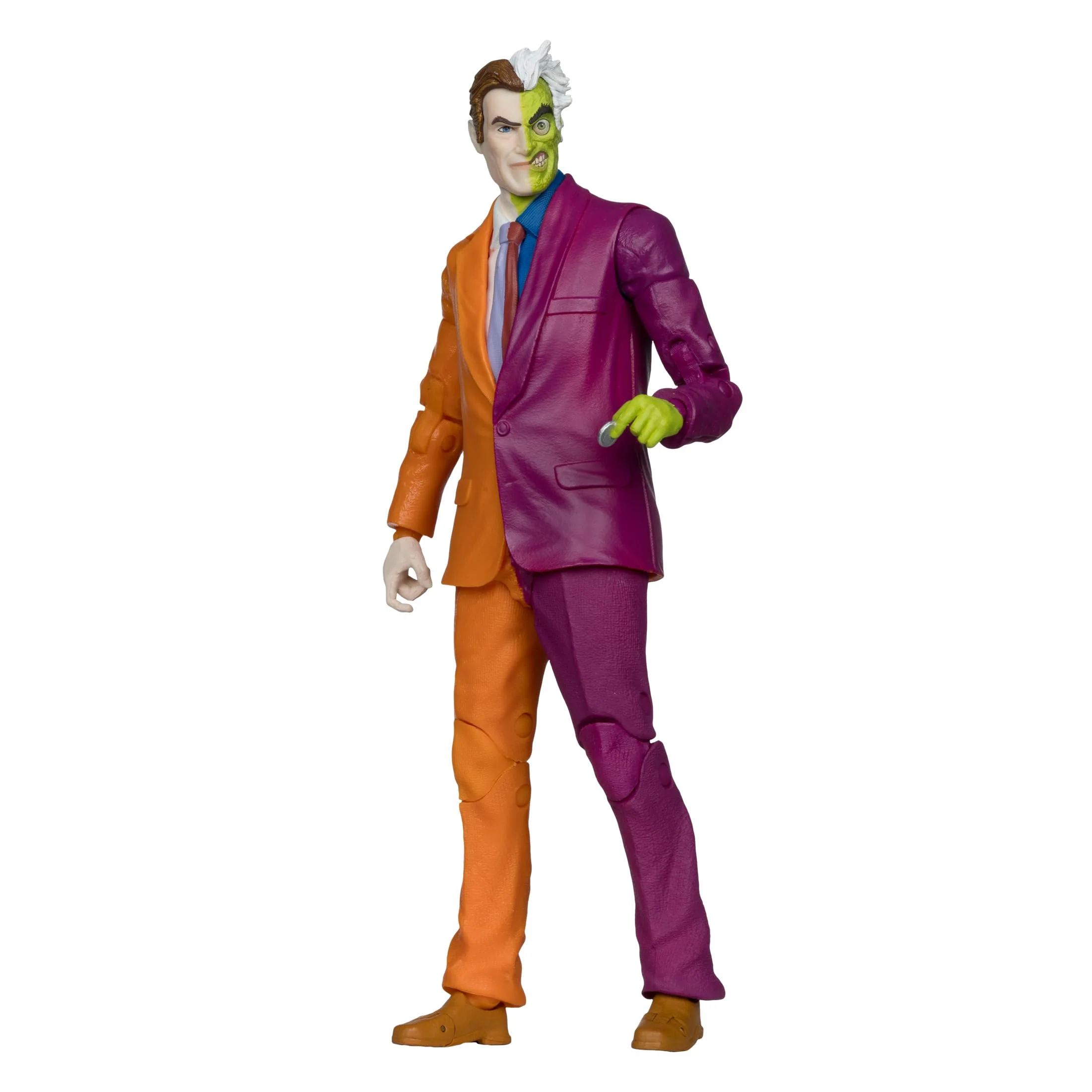 Professional Two-Face DC The Silver Age 7 Figure w McFarlane Toys Digital Collectible Breathable