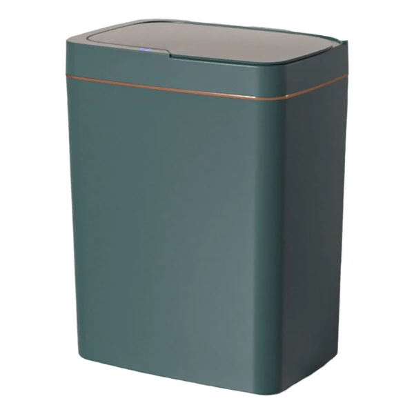 Effective Maxbell Smart Trash Can Touchless Garbage Bin Automatic Trash Bin for Bedroom Office 15L Green Natural