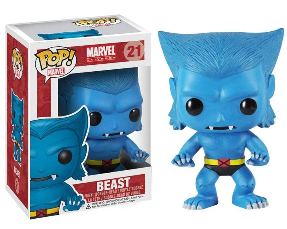 Top-Quality Funko POP Marvel Bobble Figure Beast Advanced