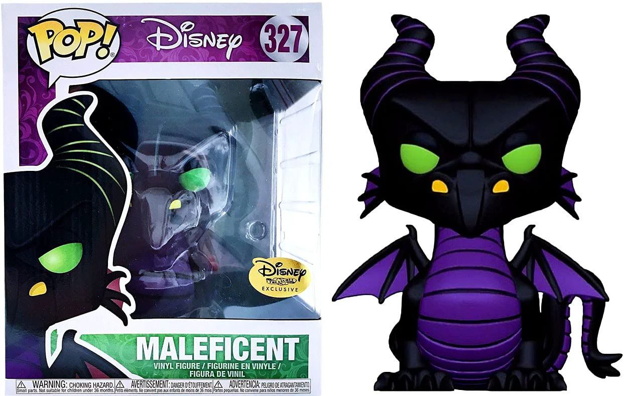 Stylish Funko Pop Disney Treasures Maleficent Dragon 327 Exclusive 6 Haunted Forest Durable