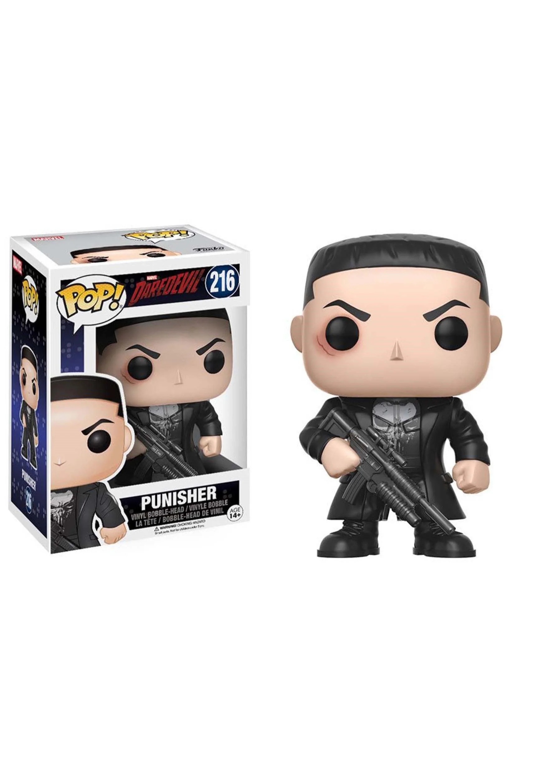 Relaxed Funko POP Marvel Daredevil TV - Punisher Styles May Vary Organic