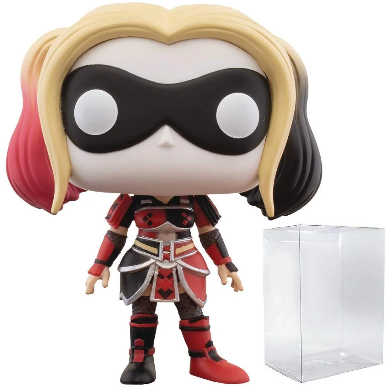 Practical Funko Pop DC Heroes Imperial Palace - Harley Quinn Vinyl Figure Bundled with Compatible Box Protector Case Multicolored 3.75 inches Superior