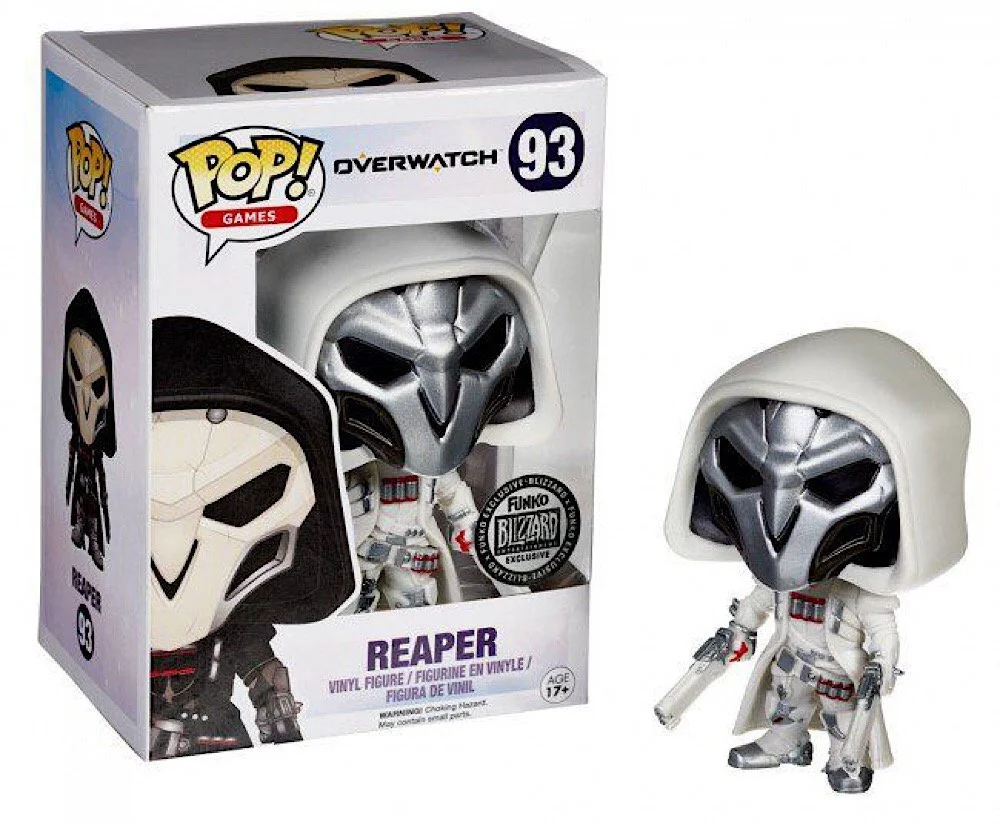Powerful Funko Pop Overwatch Reaper White Exclusive Prestigious