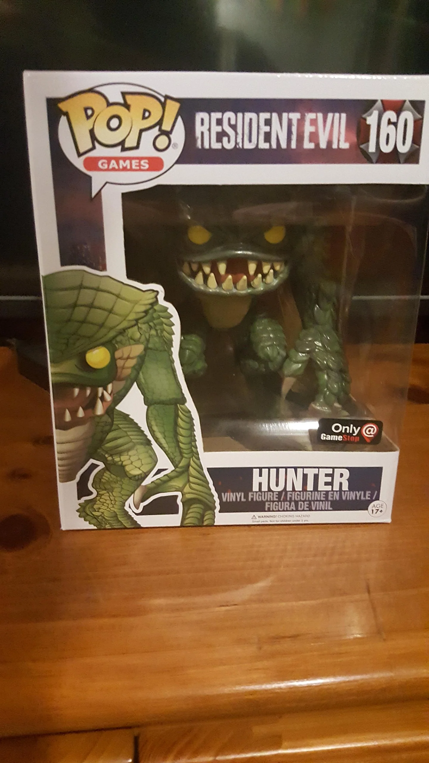 Specialty Funko Pop Games Hunter Gamestop Exclusive Resident Evil 160 Casual