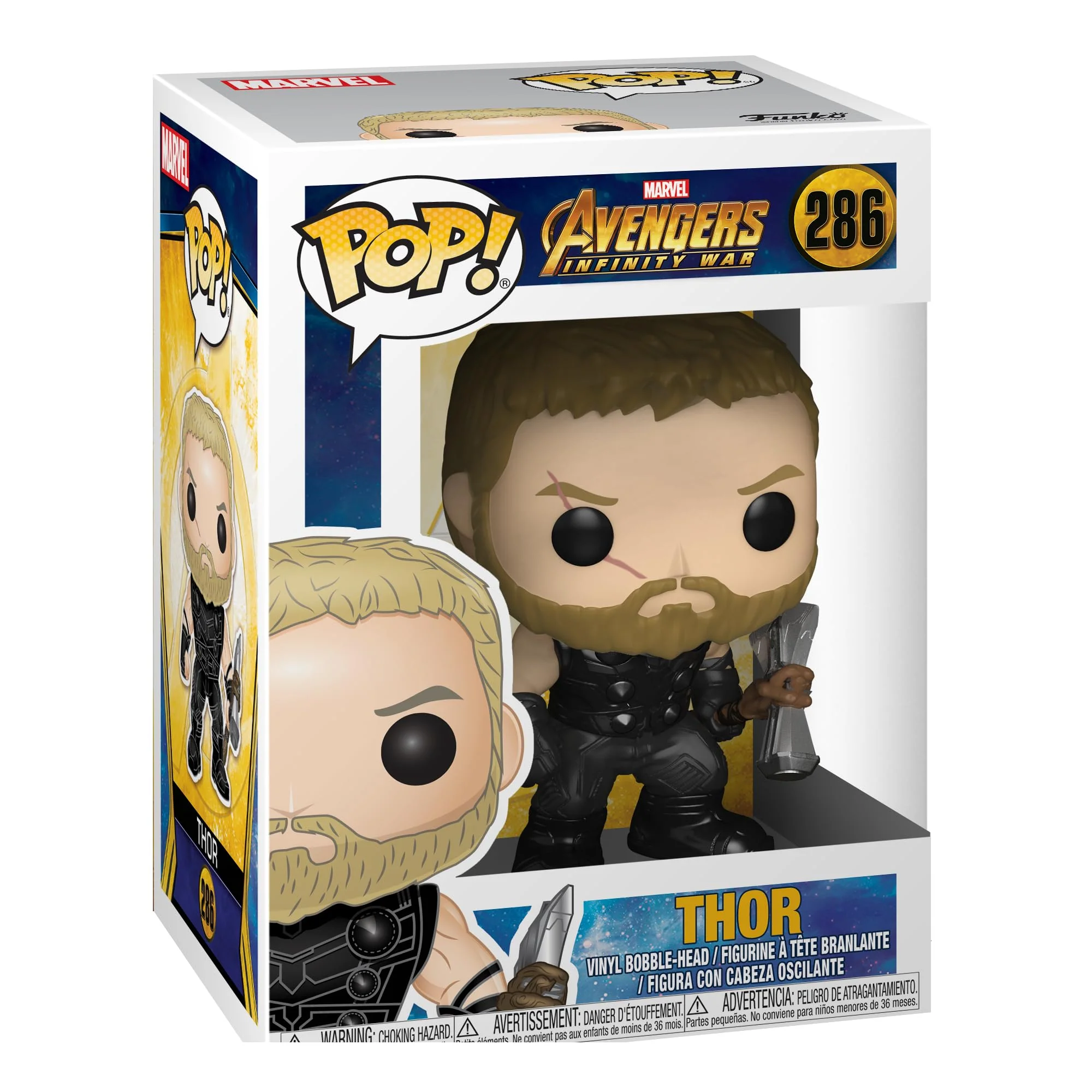 Long-Lasting Funko POP Marvel Avengers Infinity War - Thor Effective