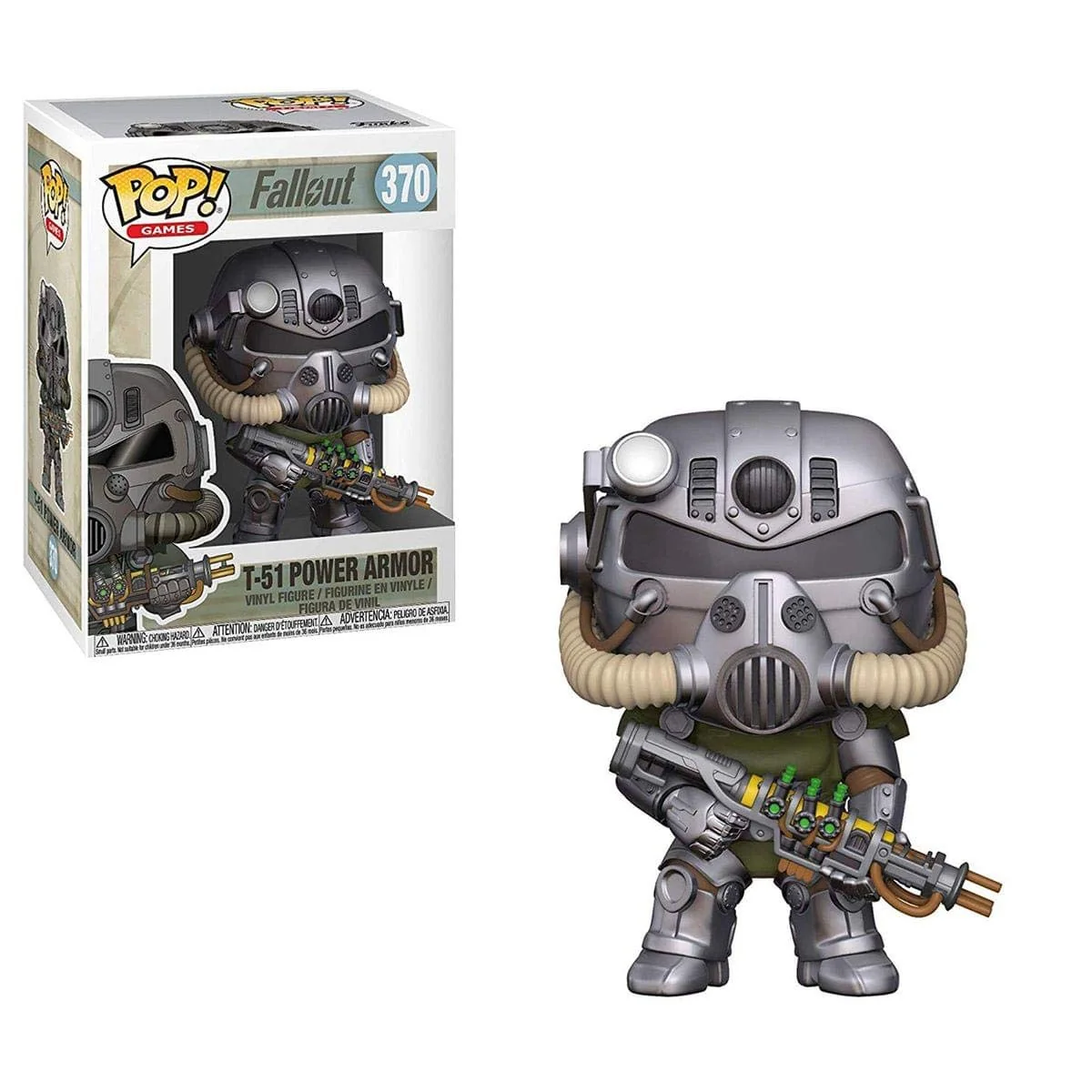 Breathable Funko Pop Games Fallout - T-51 Power Armor Standard Multicolor Smooth