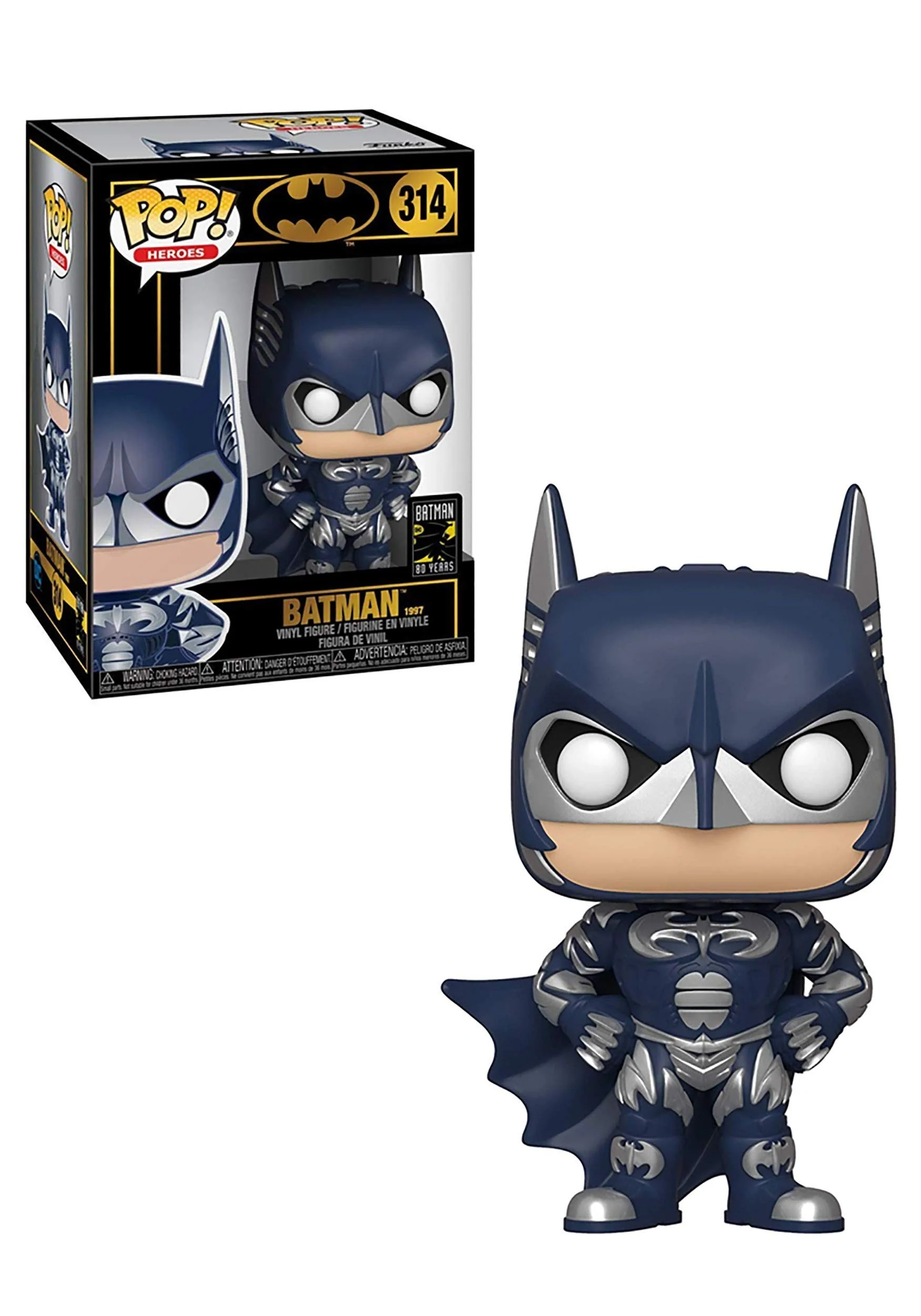 Crafted Funko Pop Heroes Batman 80th - Batman 1997 Organic