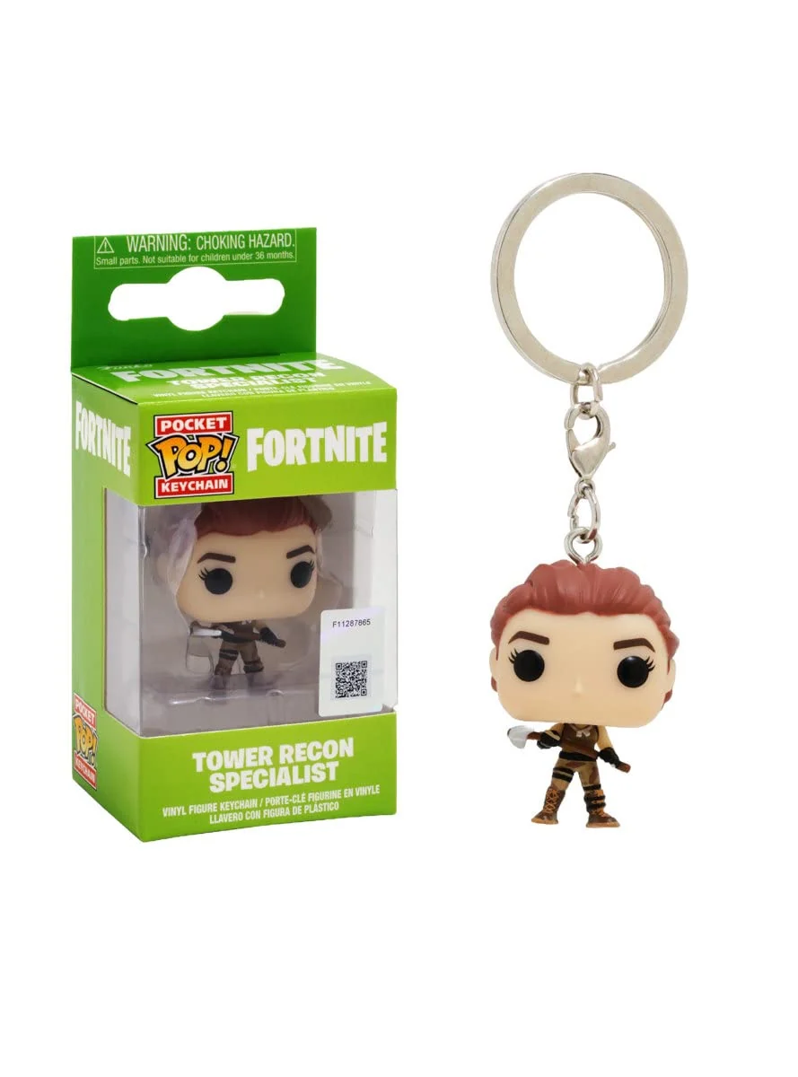 Trendy Funko 36951 Pop Keychain FortniteTower Recon Specialist Multicolor Outstanding
