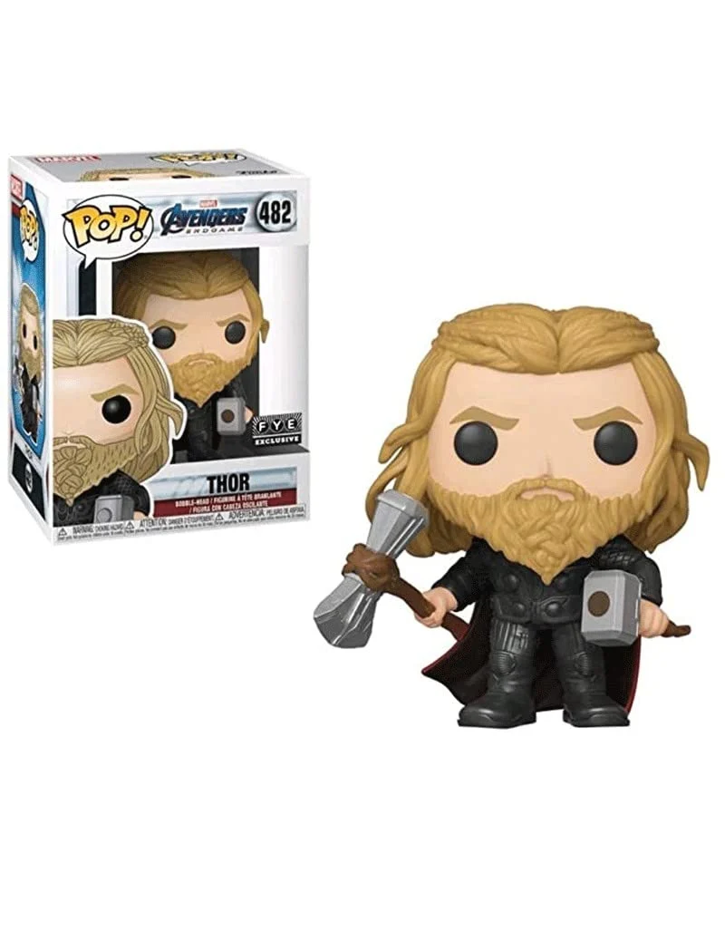 Advanced Pop Avengers 4 Endgame - Thor with Hammer Stormbreaker Vinyl Figure Reusable