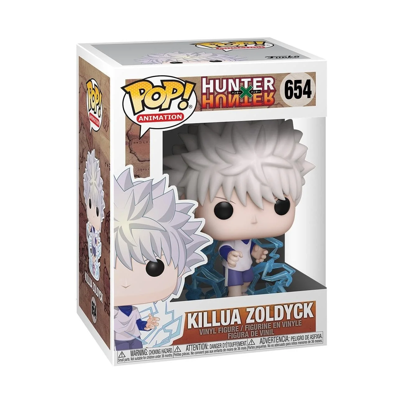 User-Friendly Funko Pop Animation Hunter x Hunter - Killua Zoldyck Multicolor Green