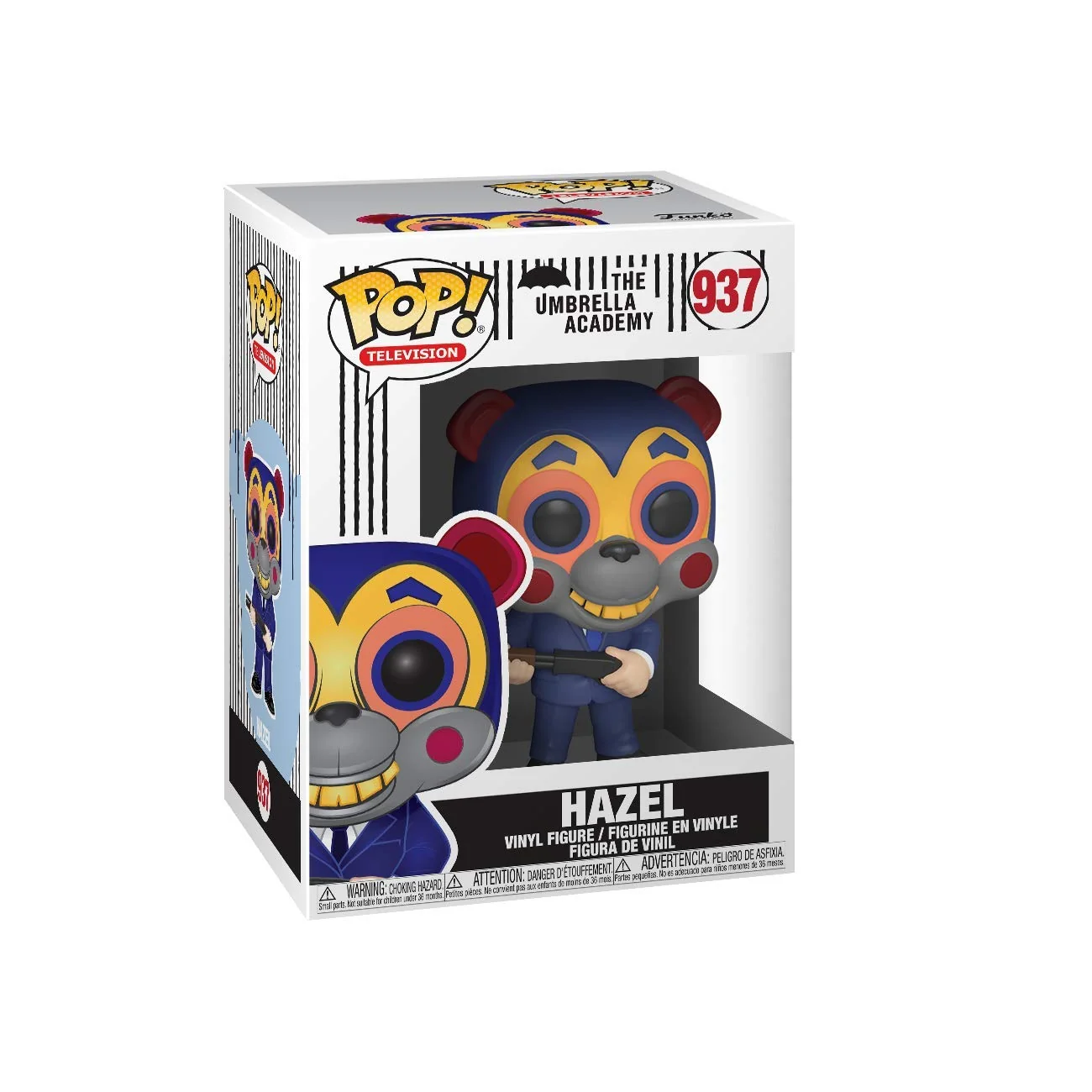 User-Friendly Funko Pop TV Umbrella Academy - Hazel with mask Multicolor Standard Refined