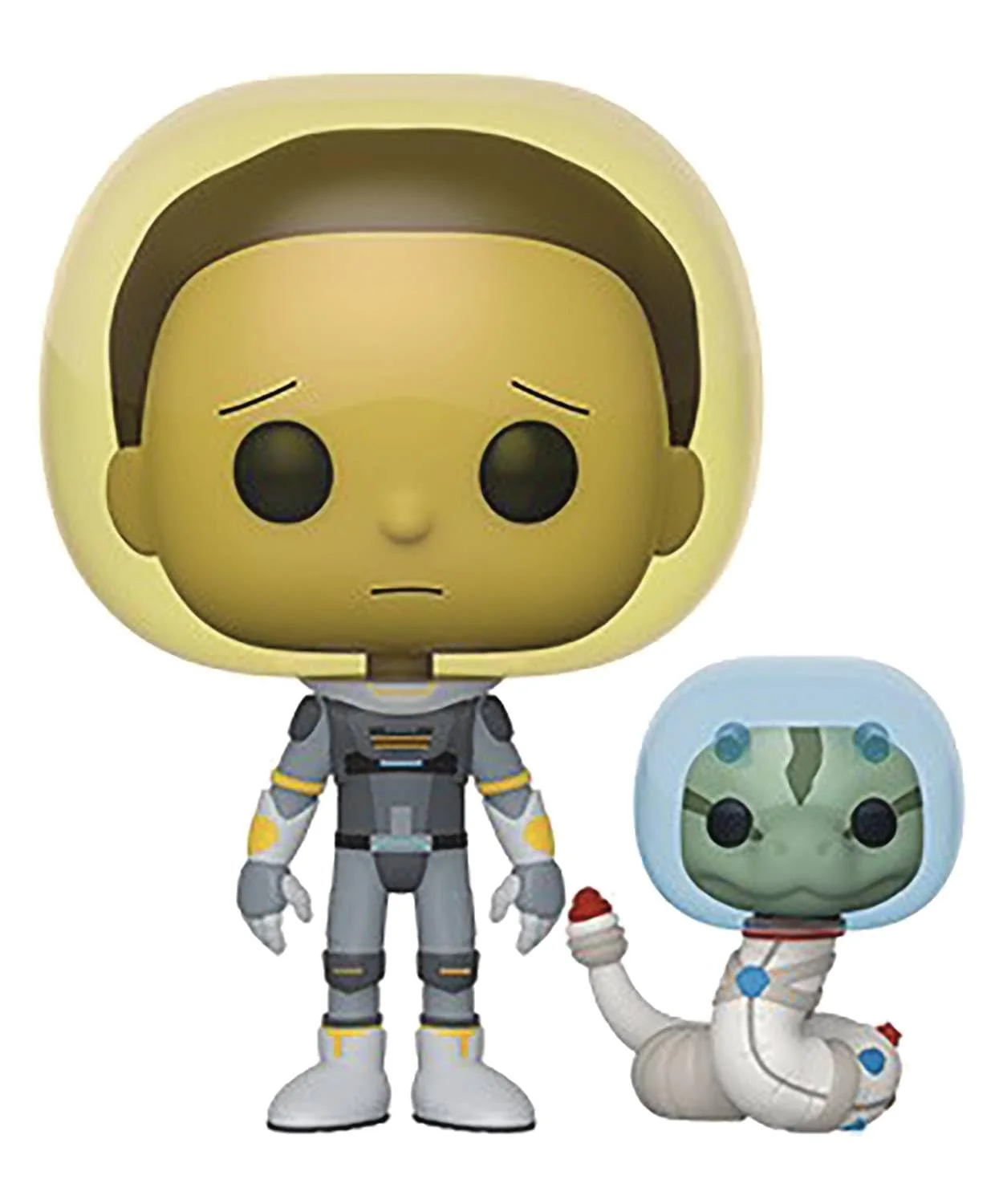 Selected Funko Pop Animation Rick and Morty - Space Suit Morty with Snake Solid