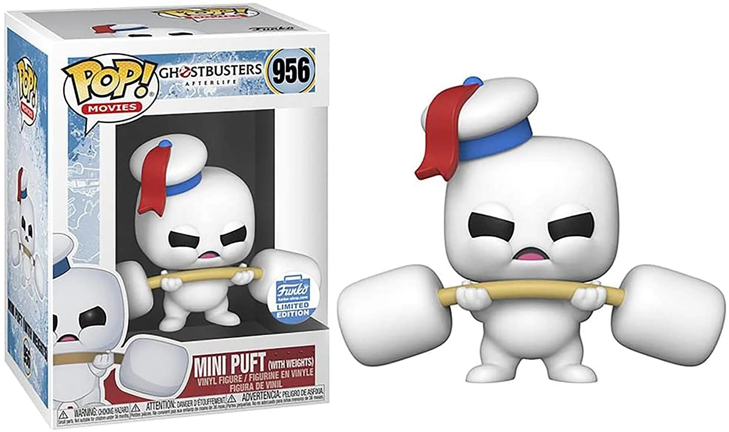 Versatile Funko Pop Movies Ghostbusters After-Mini Puft with Weights - Collectable Vinyl Figure - Gift Idea - Merchandise - Toys for Kids Adults… Premium Material
