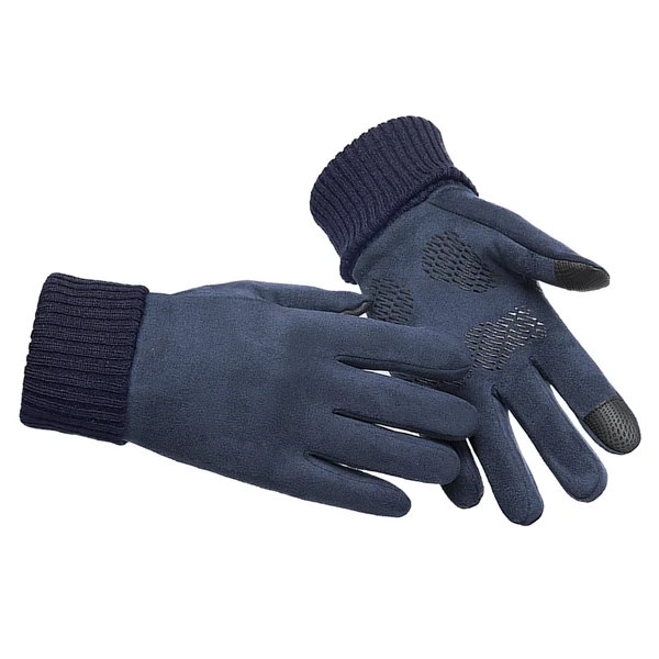 Original Maxbell Maxbell Anti Slip Winter Warm Gloves Mittens Touch Screen Waterproof Soft Mens Blue Fine