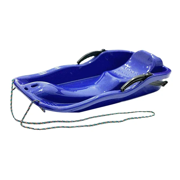 Convenient Maxbell Maxbell Snowboard Toboggan Rope Handles Brakes Snow Sledge Master for Winter Outdoor Blue Minimalist