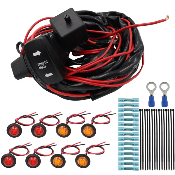 Unique Maxbell Maxbell Turn signal Harness Harness for ATV Accessories High Performance Vertical Artisan