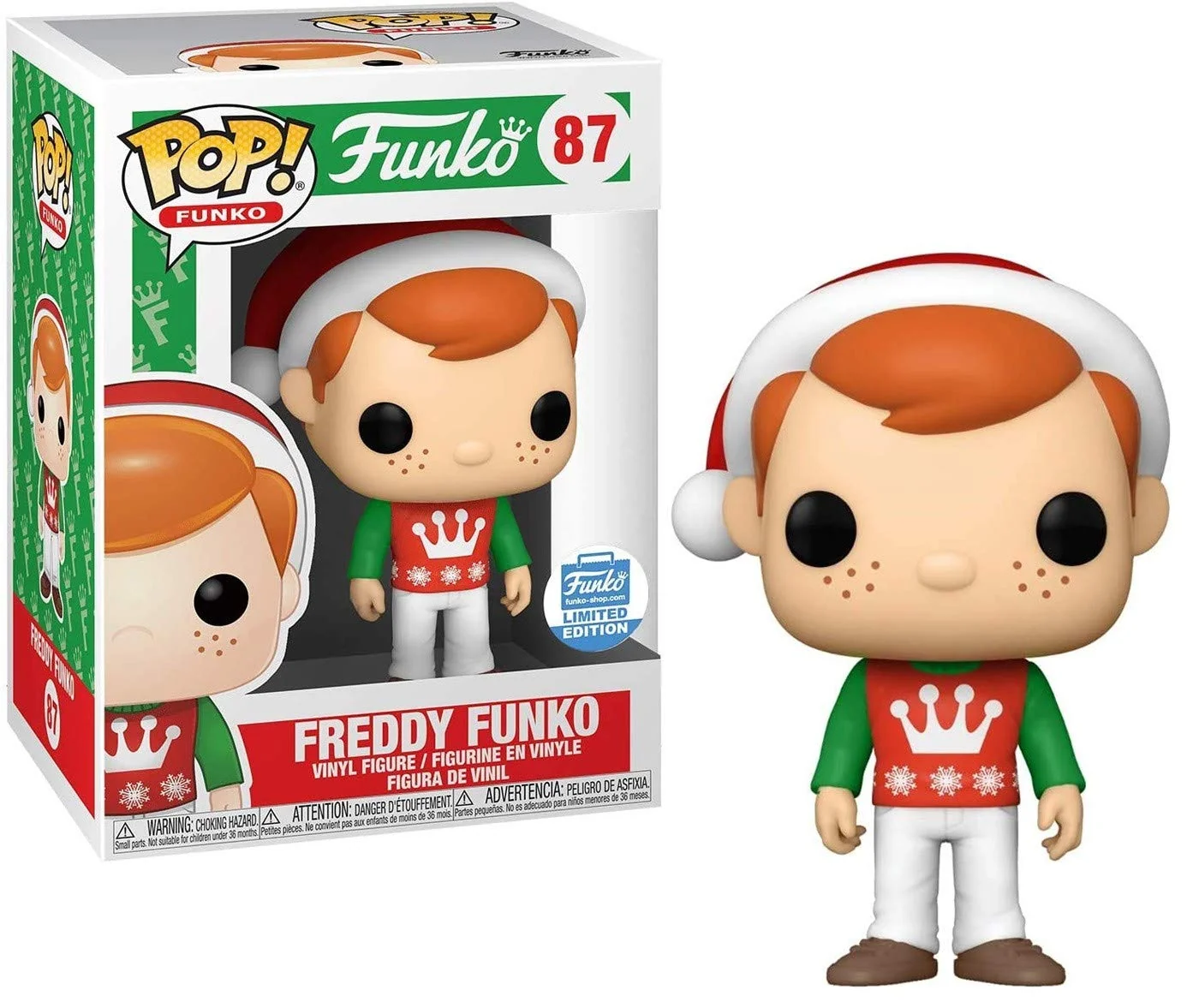 Advanced Funko Pop Freddy Santa Christmas Holiday 87 Sophisticated
