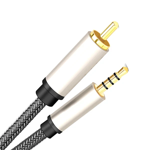 Long-Lasting Maxbell Maxbell Audio Video Cable RCA to 3.5mm Digital Coaxial Cable for Home Stereos HDTV 200cmx1cmx1cm Authentic
