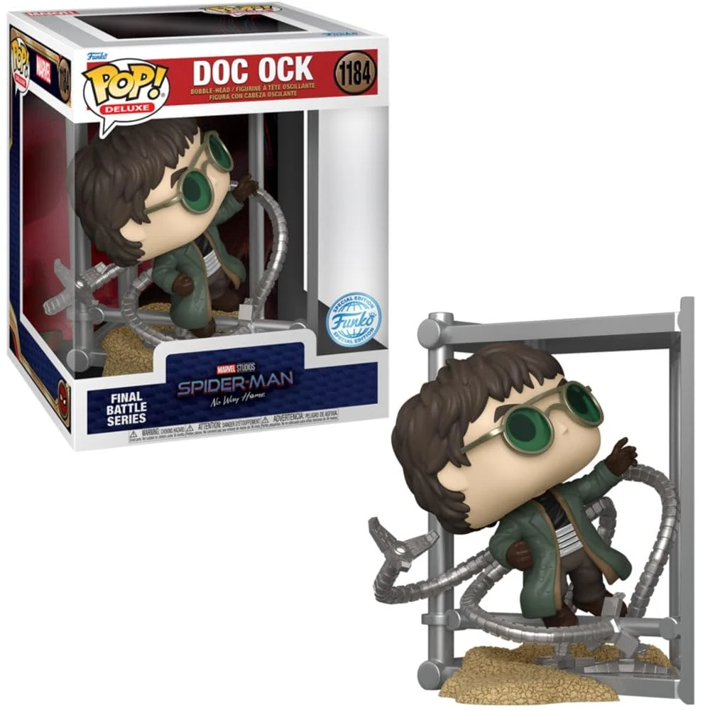 Outstanding Funko Marvel Spider-Man No Way Home Doctor Octopus Deluxe Build-A-Scene POP Vinyl Reusable