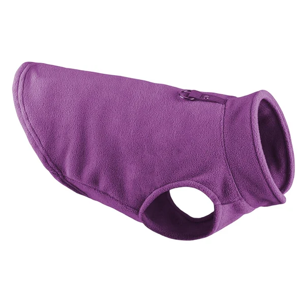 Flexible Maxbell Maxbell Dog Fleece Vest Dog Clothes with Pull small Dogs winter Jacket XL Violet Optimized