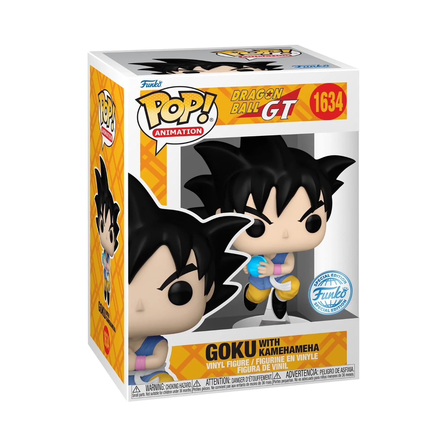 Sustainable Pop Animation Dragon Ball - Kid Goku with Kamehameha GameStop Exclusive World-Class