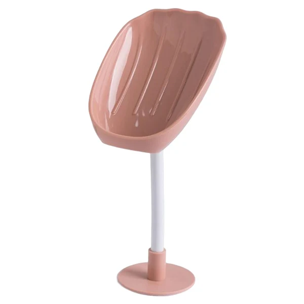 Reliable Maxbell Self Draining Soap Holder Detachable Soap Box Case stand Kitchen Pink Fine
