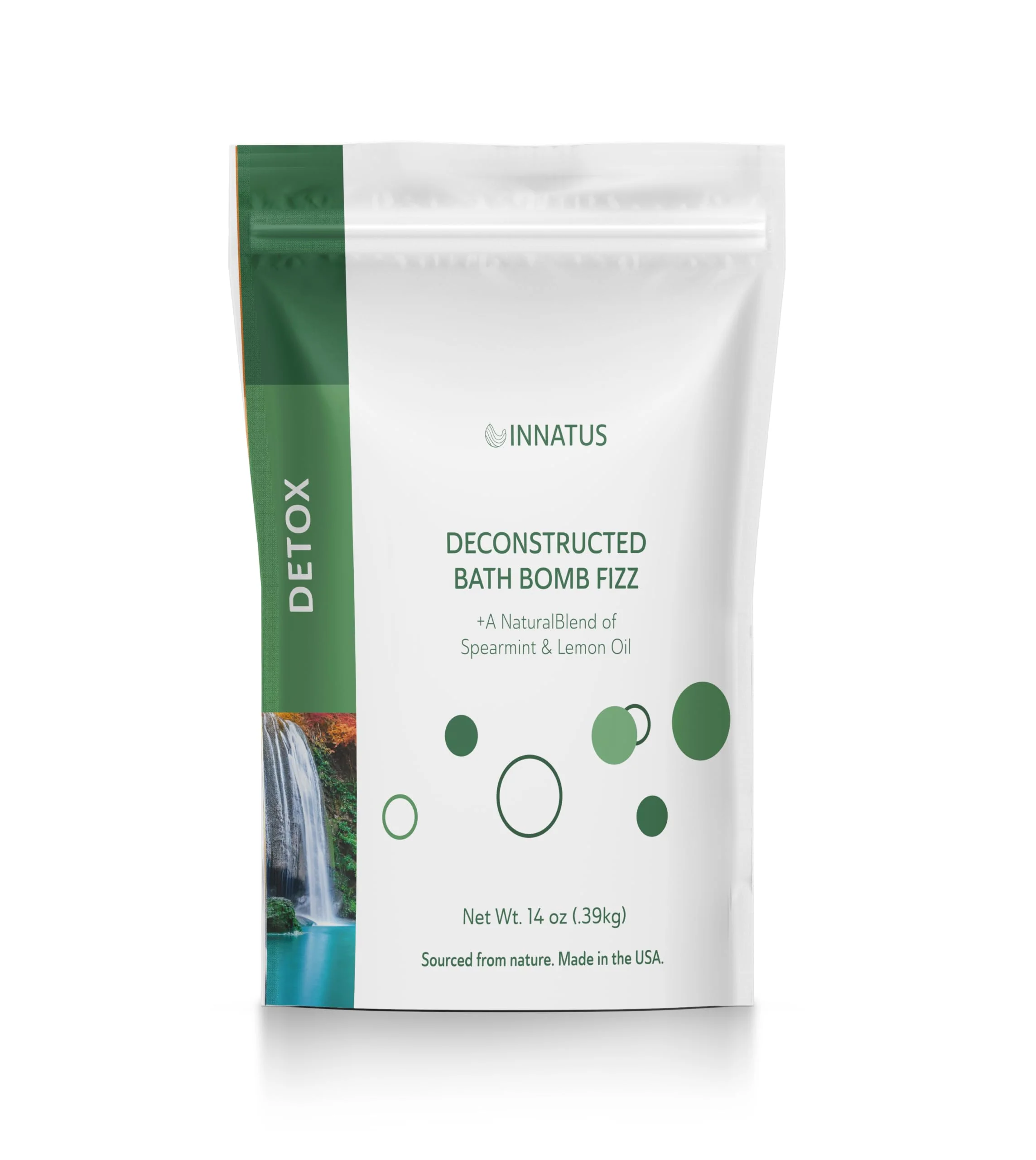 Sophisticated Sea Salt Fizzy Deconstructed Sleeping Beauty Bath Bomb - 14oz Bath Fizz - Infused with Natural Oils for Deep Relaxation Skin Hydration Sea Salt Fizzy Deconstructed Detox Bath Bomb - 14oz Bath Fizz Practical