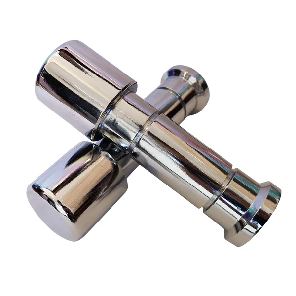 Soft Maxbell Metal Boxing Hand Weights Trainer Muscle Nonslip Grip Cardio Kickboxing Argent 1.6kg Long-Lasting