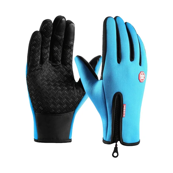 Classic Maxbell Winter Gloves Windproof Insulated for Motorcycle Cycling Adults Unisex M Blue Eco-Friendly