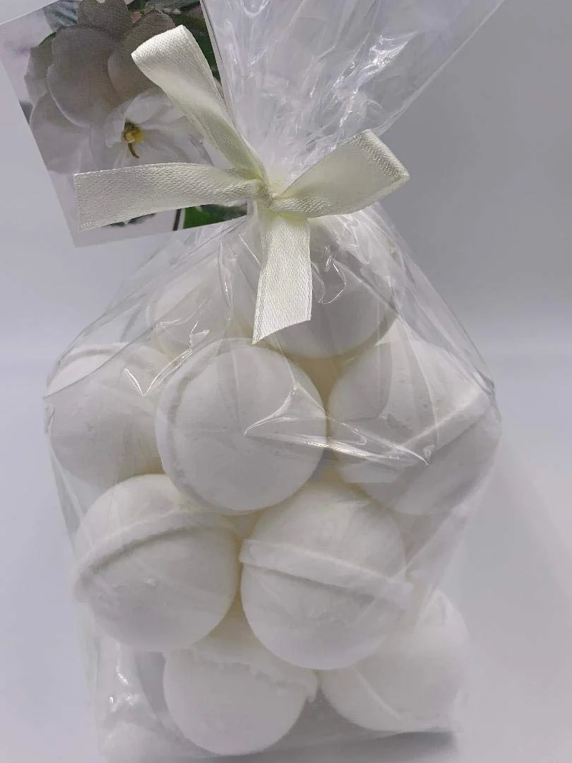 Crafted Spa Pure Little Black Dress 14 Bath Bomb Fizzies with Shea Butter Ultra Moisturizing 14 Oz ...Great for Dry Skin New Round Shape User-Friendly