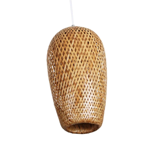 Fine Maxbell Bamboo Pendant Light Lighting Fixtures Lampshade for Kitchen Bedroom User-Friendly