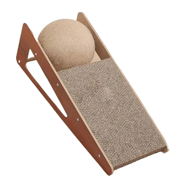 Elegant Maxbell Vertical Cat Scratcher Grind Claws Natural Sisal Cat Scratching Ball Durable L Traditional