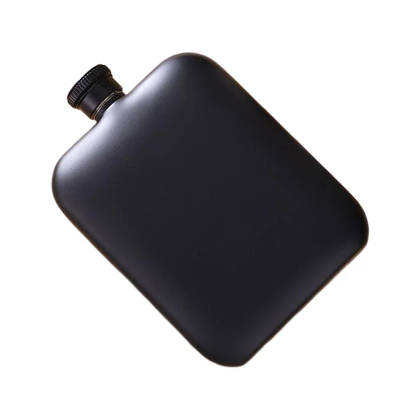 Functional Maxbell Hip Flasks 6oz Drinking Flasks Leakproof Matte Women Hunting Wedding black Original