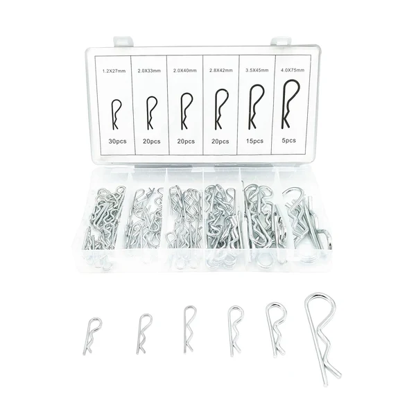 Functional Maxbell 110x Cotter Pins Hairpin R Shaped R Pins for Tractors Light Truck Relaxed