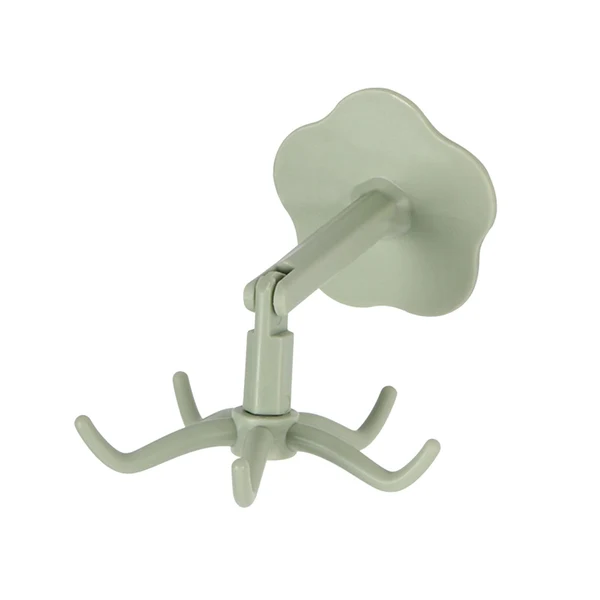 Practical Maxbell 19x Kitchen 360 Rotating Hooks Organizer Hanger Holder for Office Home Easy-to-Use