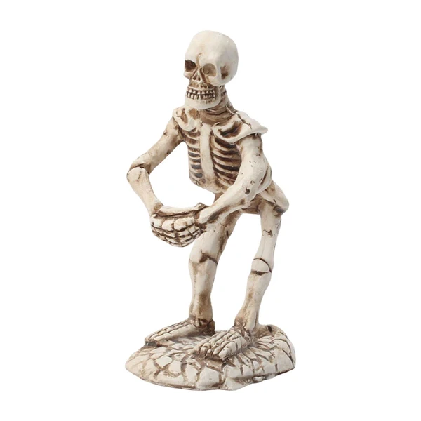 Fast Maxbell Skull Holder Bracket Desktop Home Halloween Mini Resin Decor Exceptional