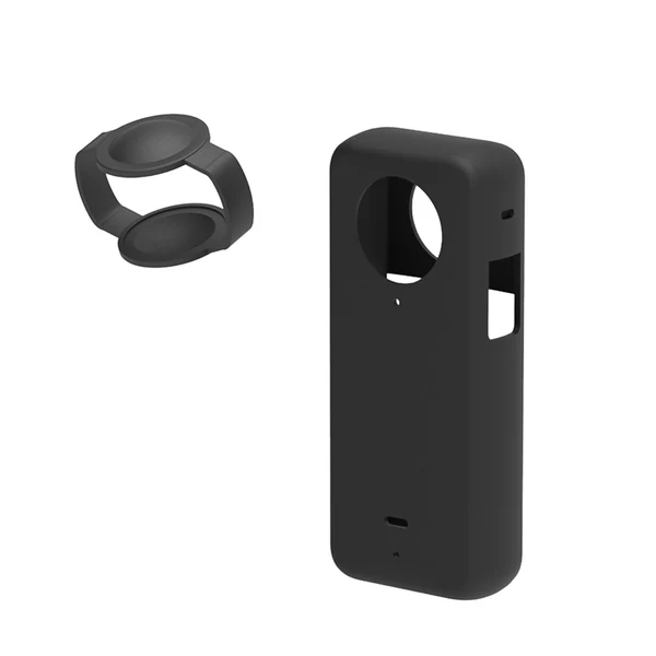 Selected Maxbell Protective Cover with Silicone Anti Fingerprint Shockproof for Action Camera black Green