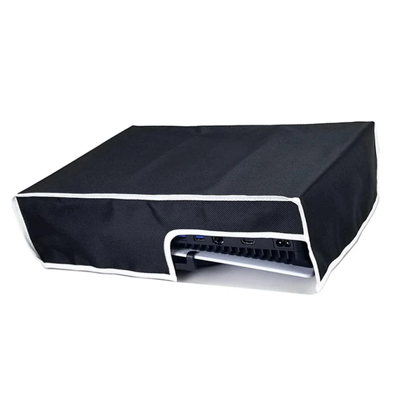 Clean Maxbell Game Console Dust Cover Anti Scratch Washable Dust Proof Cover Protector Horizontal Black Practical