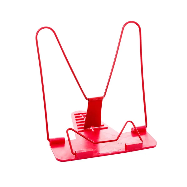 Refined Maxbell Multipurpose Book Holders Metal Stable Portable for Dormitory Study Tabletop Red Flexible
