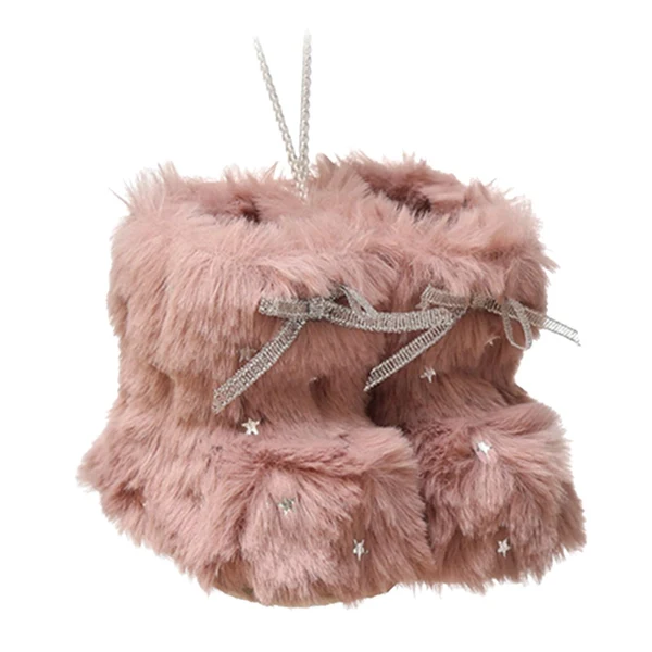 Superior Maxbell Boots Pendant Tree Hanging Photo Props Decoration for Holiday Handbag Car Pink Clean