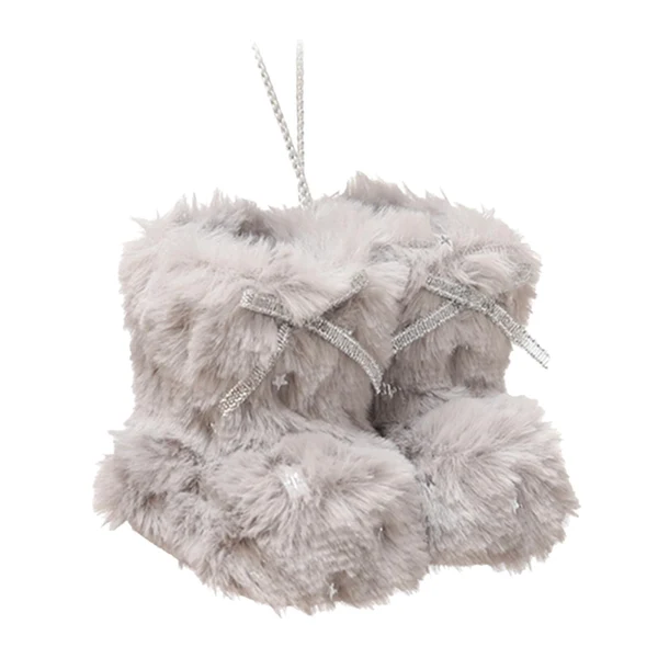 Quality Maxbell Boots Pendant Tree Hanging Photo Props Decoration for Holiday Handbag Car Grey Durable