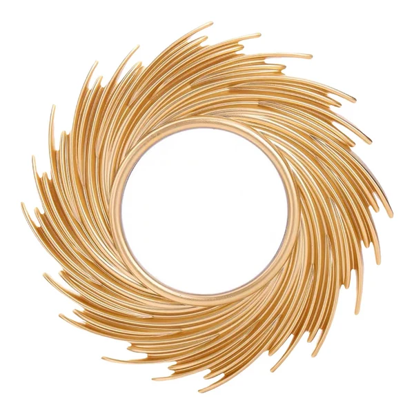 Practical Maxbell Modern Wall Hanging Mirror Round Makeup Mirror for Home Decoration Aureate Premium Material